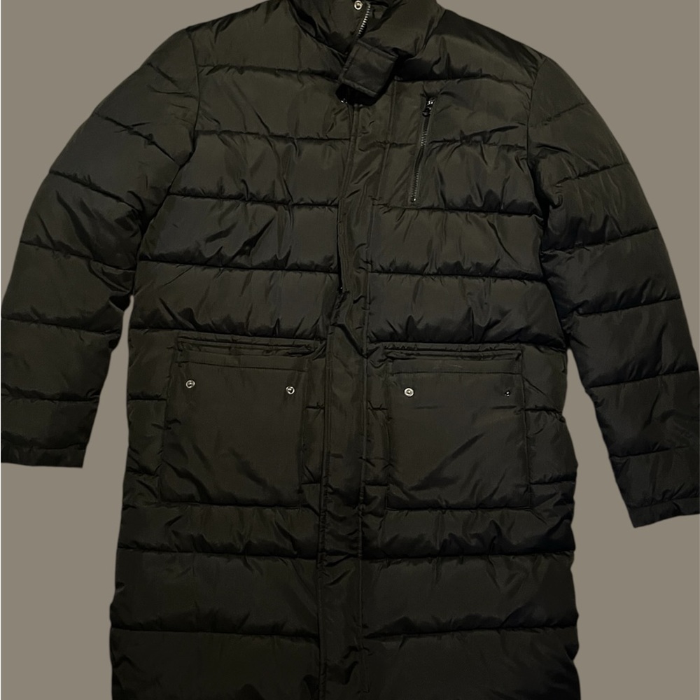 New Look Men's Dark Puffer Jacket
